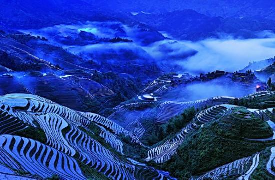 龙脊梯田风光