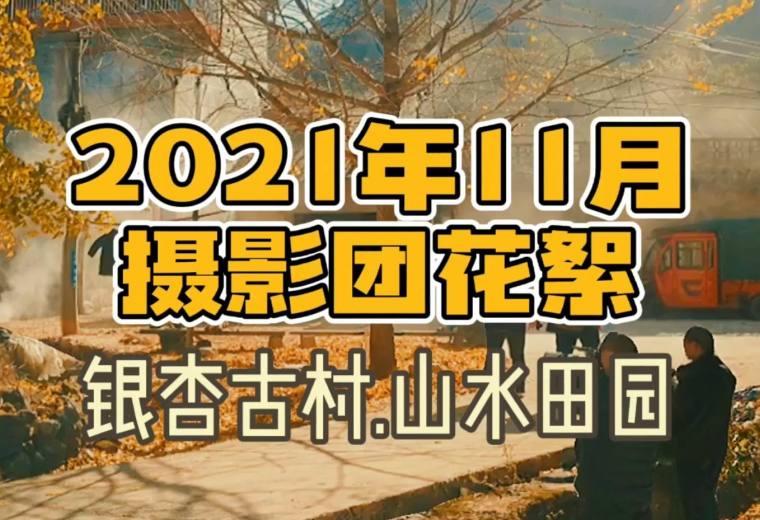 2021年11月银杏古村、漓江山水摄影团花絮