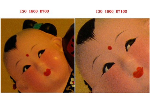 新锐战老将 尼康D7100开箱 PK D700高感