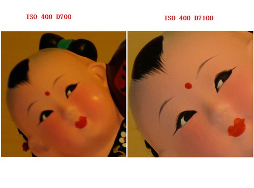 新锐战老将 尼康D7100开箱 PK D700高感