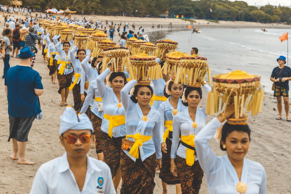 梅拉斯蒂仪式Melasti Ceremony  (4)
